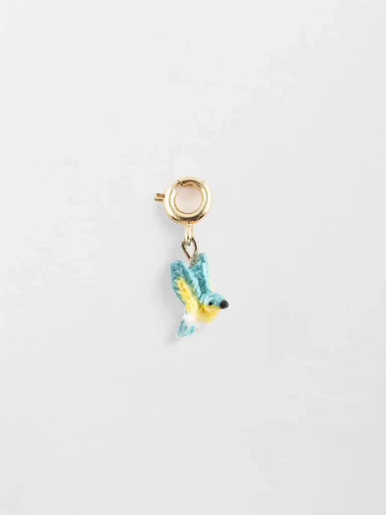 Pendentif 'Paruline Bleue' - Nach