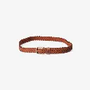Ceinture 'Mohawk' Camel – 85 cm – Biba