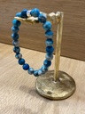 Bracelet Pierres 8mm Small Apatite Bleue