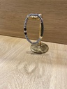 Bracelet Perles 6 mm Argent 925 Small Hématite [Bracelet] 