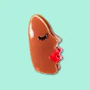Pince à Cheveux 'Visage Noir' – Coucou Suzette