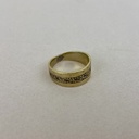 Bague – Laiton doré [0034]