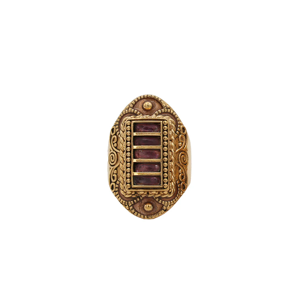 Bague 'Jasmine' – Améthyste – LA2L