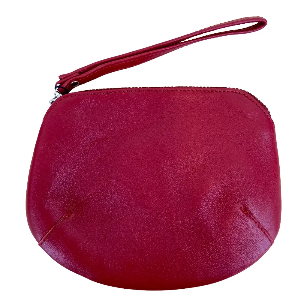 [NATE-05RUBY] Porte-monnaie – Rouge rubis – Naterra