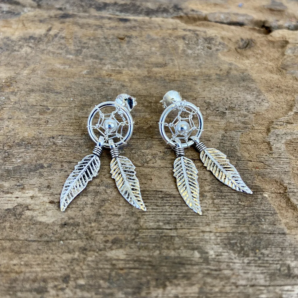 Boucles d'oreilles 'Attrape-rêves' – Argent 925 [2004]