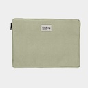 Housse d'ordi 'Ava' – Taille S – Vert argile – Hindbag