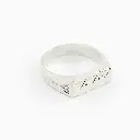 Bague 'Adam' – Argent – Ombre Claire
