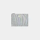 Pochette 'Ema' – Rayures bleu – Hindbag