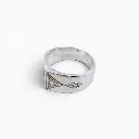 Bague 'Lyes' – Argent 999 – Ombre Claire