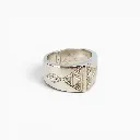 Bague 'Lyes' – Argent 999 – Ombre Claire