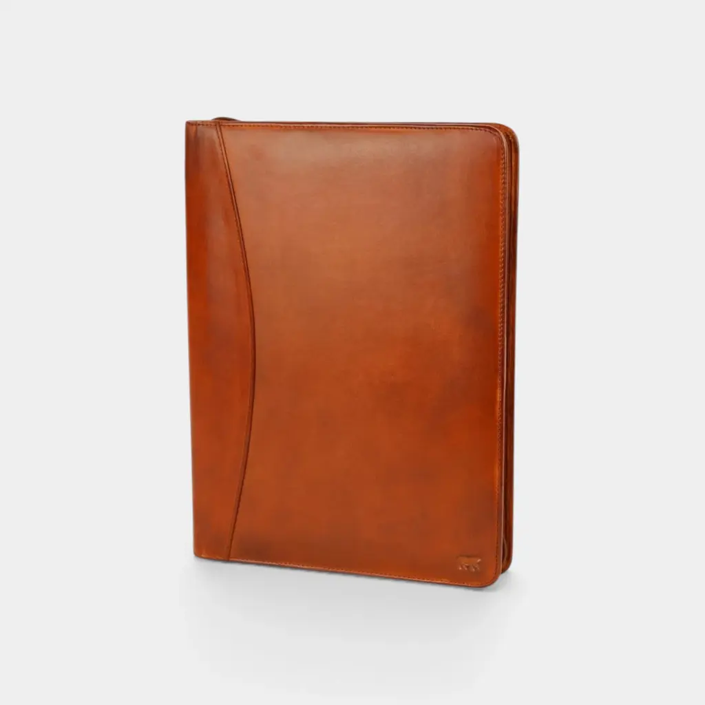 [BEAR-CL7793-COGNAC] Porte-document A4 'Jos' – Cognac – Bear Design