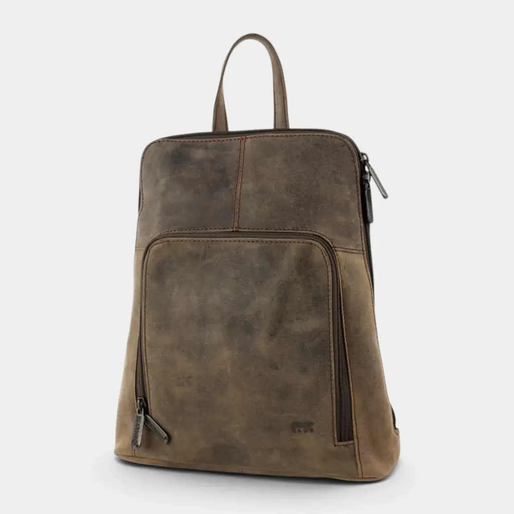 [BEAR-HD6282-BROWN] Sac à dos 'Barbel' – Brun – Bear Design