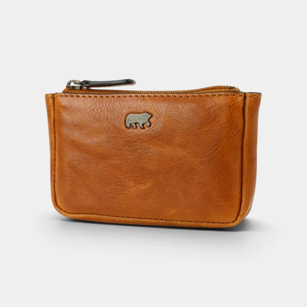 [BEAR-BS23058-COGNAC] Porte-monnaie 'Paolo' – Cognac – Bear Design
