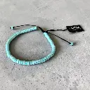 Bracelet – Perles heishi – Ajustable – D'Oz Homme