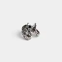 Bague 'Requin-baleine' – Argent 925 – Taille 60 [3576]