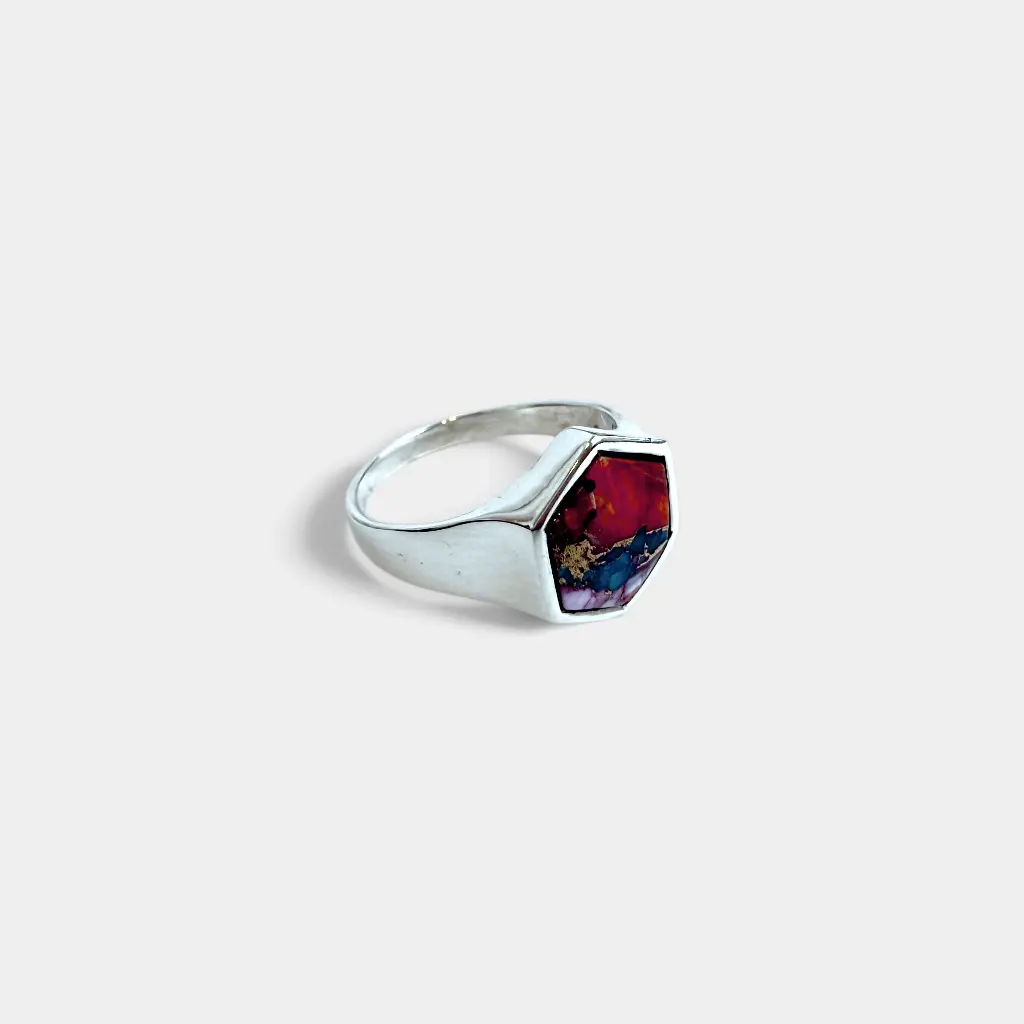 [BAAR-3638-65] Bague – Argent 925 – Turquoise – Taille 65 [3638]