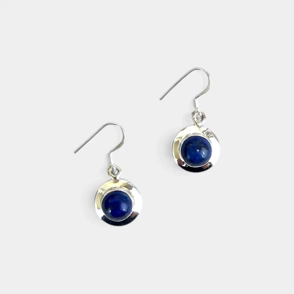 Boucles d'oreilles – Argent 925 – Lapis Lazuli [2081]