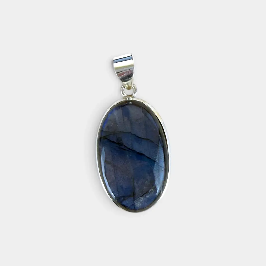 [PEAR-0684] Pendentif – Argent 925 – Labradorite [0684]