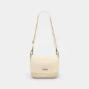Sac à main 'Margault' – Velours crème – Hindbag