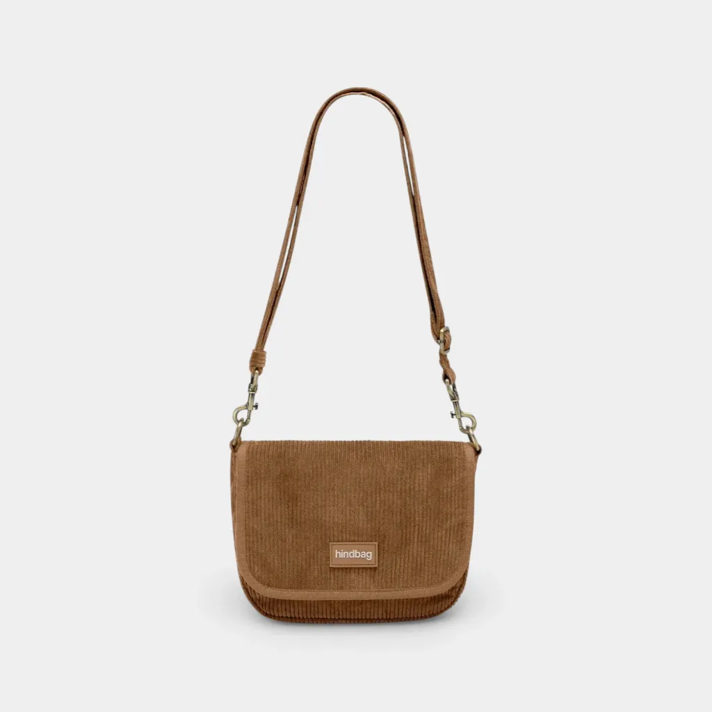 [HIND-7HINDMARGAULT_VEL_MAC_ETST] Sac à main 'Margault' – Velours macchiato – Hindbag