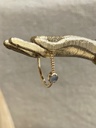 Bague Bingo Collection Ciselée Plaquée Or & Pierre de Lune - By Johanne