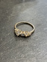 Bague Bingo Collection 5 Pierres Plaquée Or [Bague]