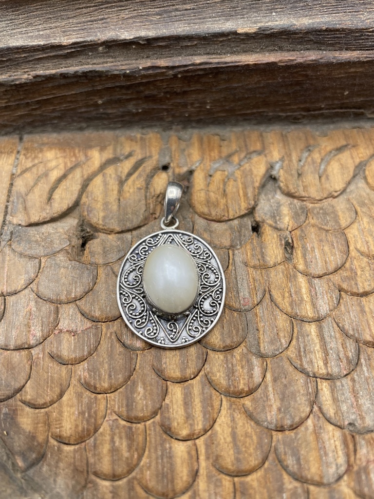[PEAR-0095-1-4,9-4] Pendentif Argent 925 & Perle de Culture [0095]