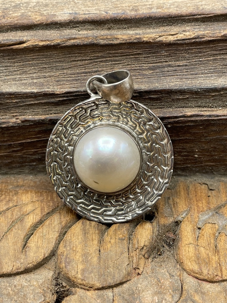 [PEAR-0098-1-9,2-4,5] Pendentif Argent 925 & Perle de Culture [0098]
