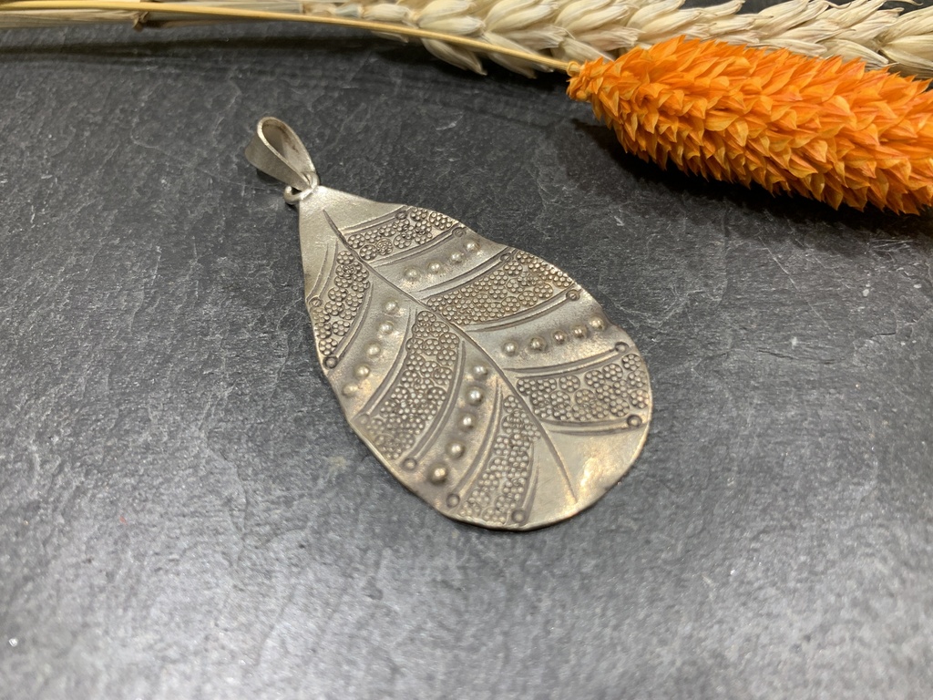 [PEAR-0116-0-6-5] Pendentif Argent 925 [0116]