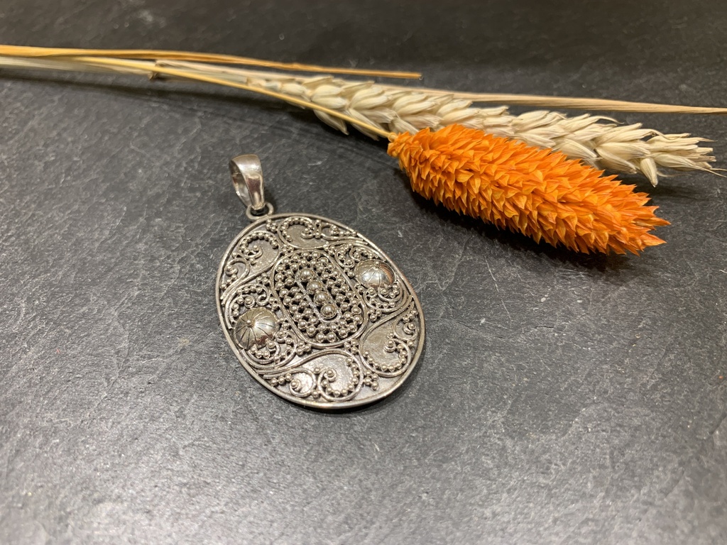 [PEAR-0117-0-6-5,5] Pendentif Argent 925 [0117]