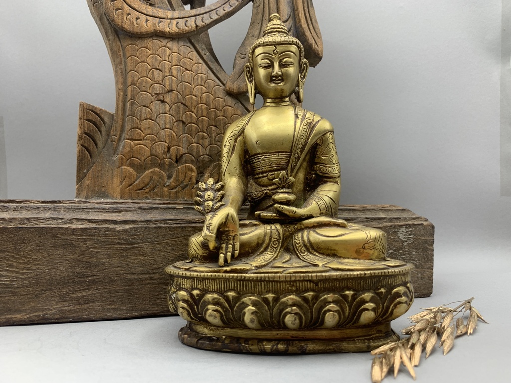 [OBET-1-0032-BU-21] Statue Buddha 21 cm [0032]