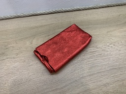 [CRAZY-3007-RED] Pochette GSM Cuir métalisé Rouge [Pochette GSM]