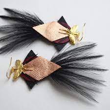 [LADYA-KAB] Boucles d'Oreilles Kabuki 