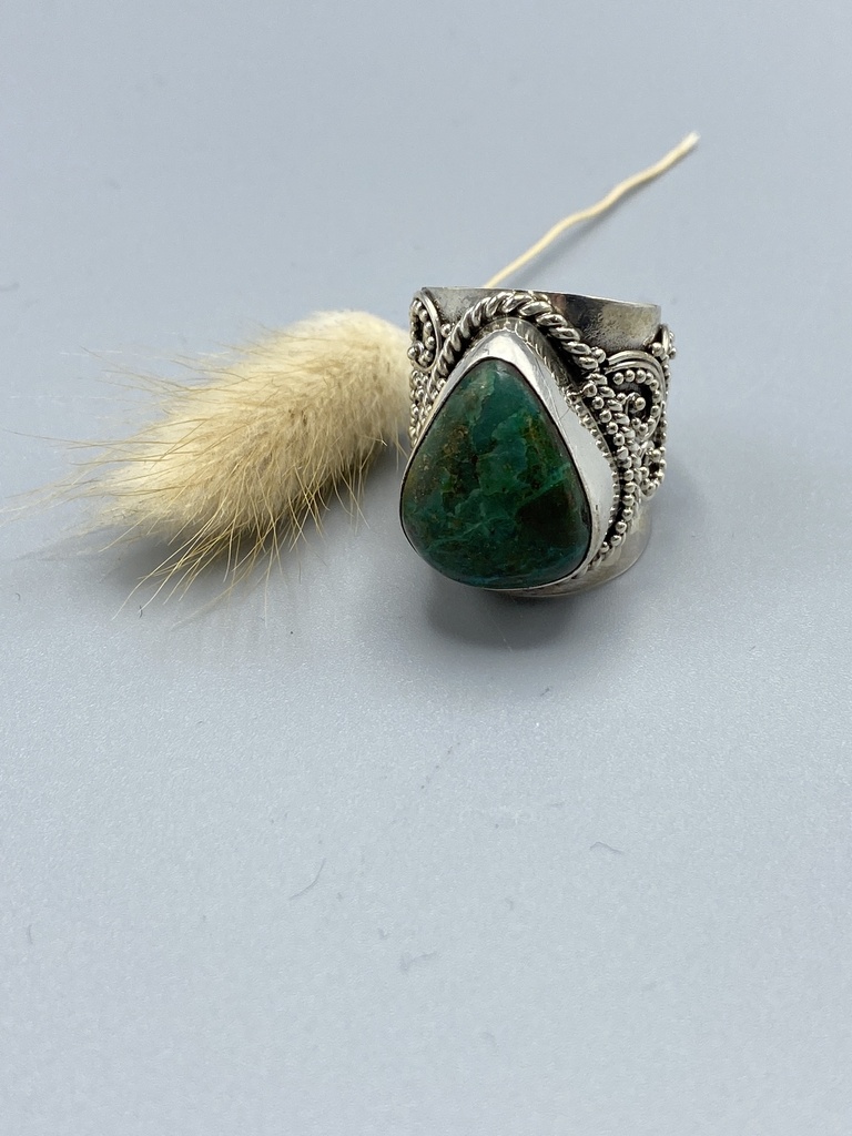 [BAAR-0113-PN-57] Bague Argent 925 & Pierre naturelle [0113]