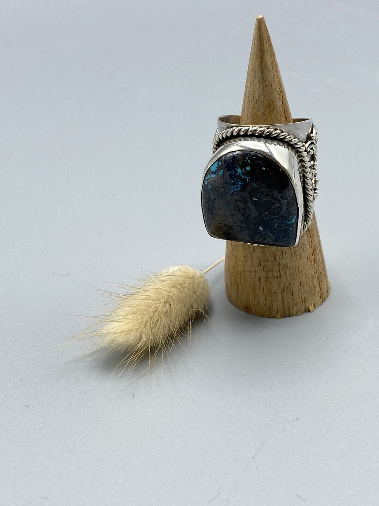 [BAAR-0114-PN-59] Bague Argent 925 & Pierre naturelle [0114]