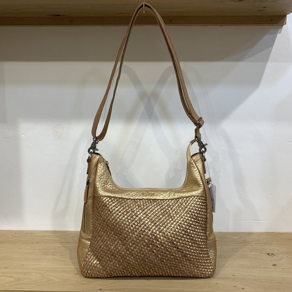 [LEA-0089-EDEN] Sac à Main Cuir Eden Doré