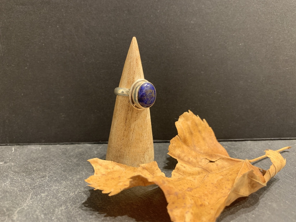 [BAAR-0217-1-6,8-51] Bague Argent 925 & Lapis Lazuli [0217]