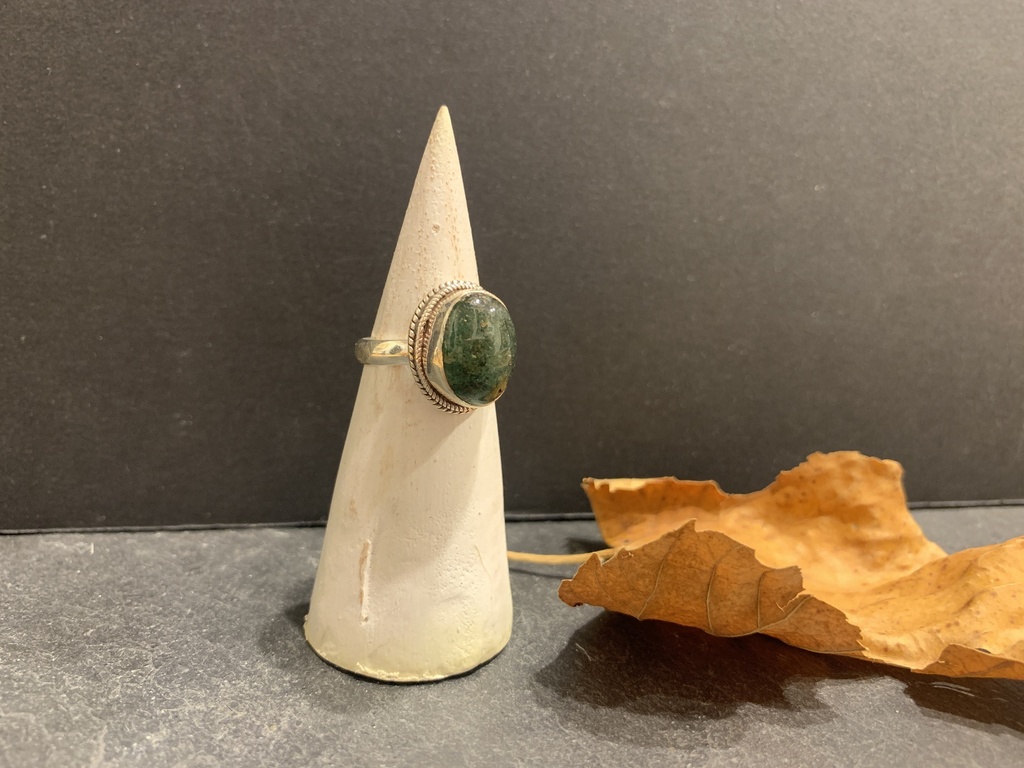 [BAAR-0243-1-7,4-51] Bague Argent 925 & Pierre Naturelle [0243]