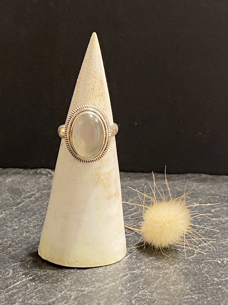 [BAAR-0309-1-7,6-51] Bague Argent 925 & Quartz [0309]