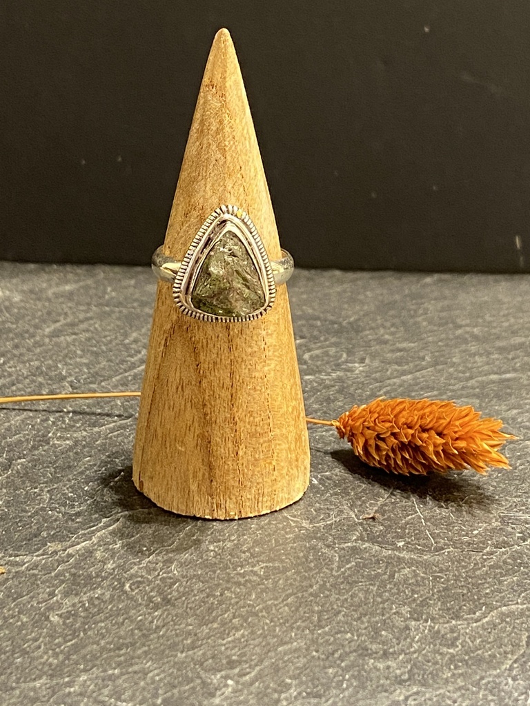 [BAAR-0468-1-6,4-56] Bague Argent 925 & Pierre Naturelle [0468]