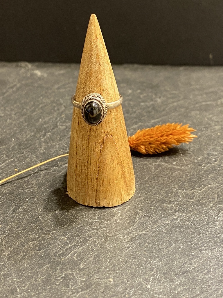 [BAAR-0497-1-2,9-52] Bague Argent 925 & Œil de Chat [0497]
