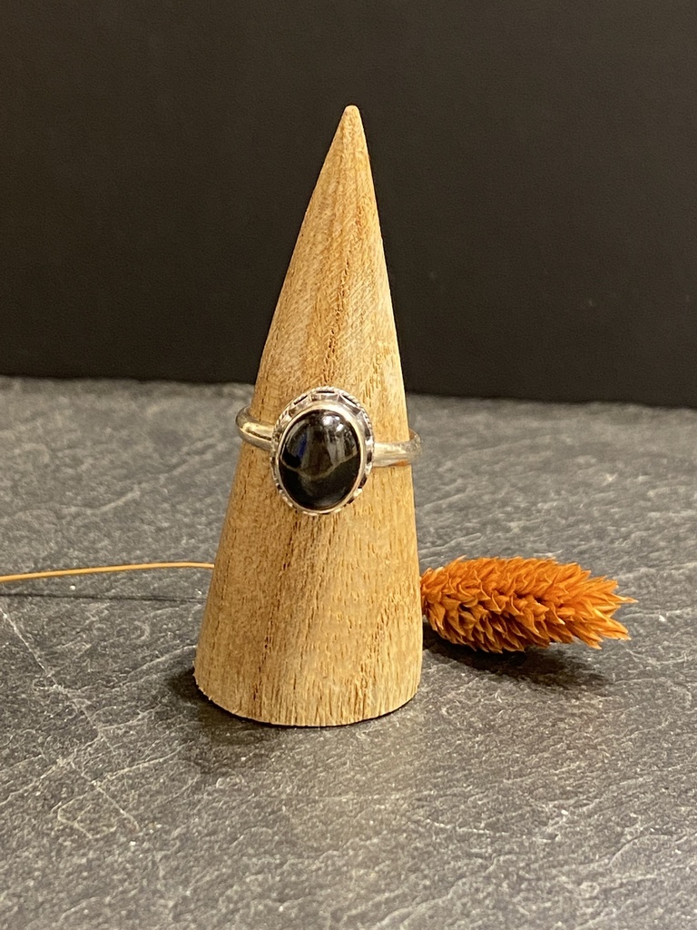[BAAR-0505-1-5,6-60] Bague Argent 925 & Œil de Chat [0505]
