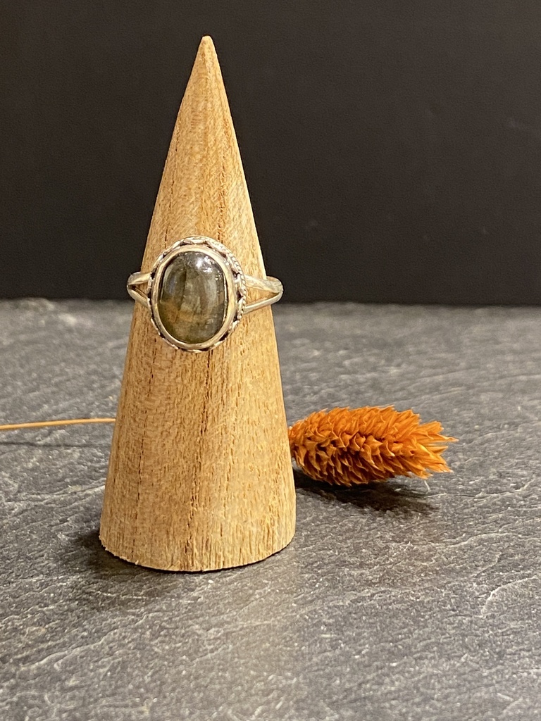 [BAAR-0517-1-5,9-56] Bague Argent 925 & Labradorite [0517]