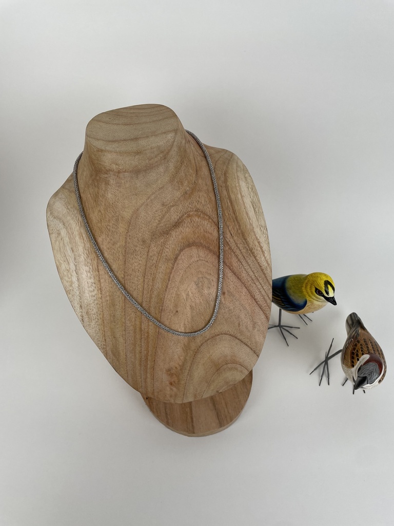 [CHAR-0019-50-MAI(S)] Chaîne Argent 925 Maille (S) 50 cm [0019]