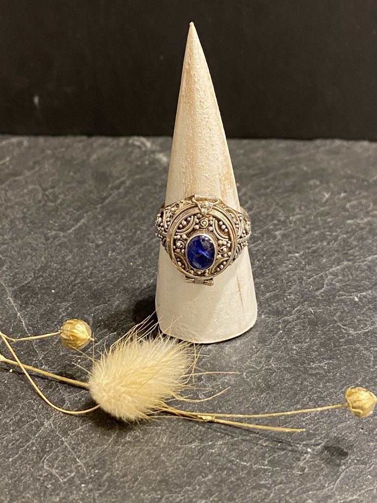 [BAAR-0611-1-7,1-57] Bague Poison Argent 925 & Pierre Naturelle [0611]