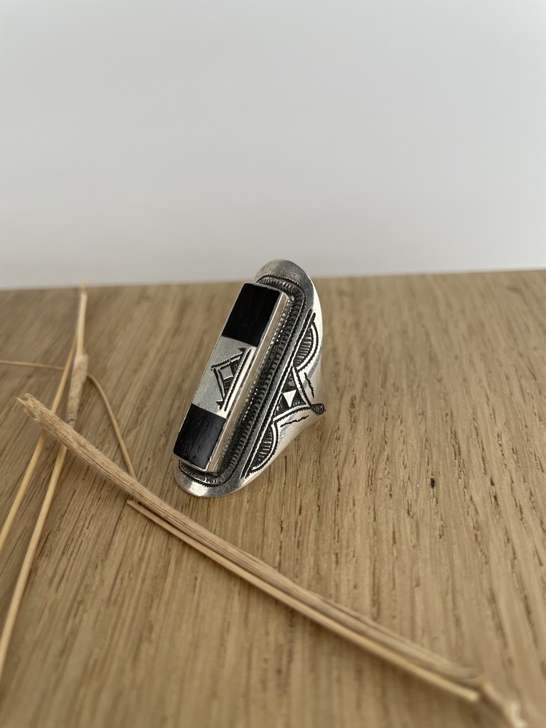 [BAAR-0882-0-7,1-50] Bague Touareg Argent 925 [0882]