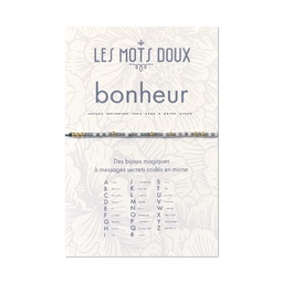 [LMD-BR-PAS-0005] Bracelet Pastel Bonheur Glacier & Doré