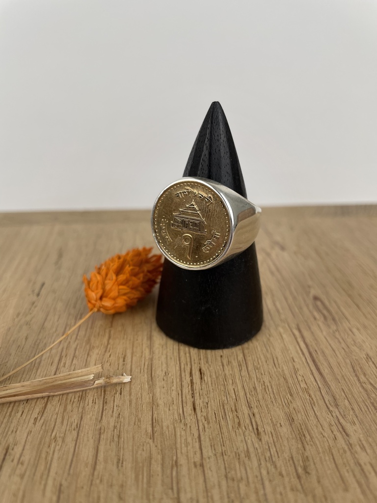 [BAAR-0928-0-12-65] Bague Coinring Argent 925 [0928]
