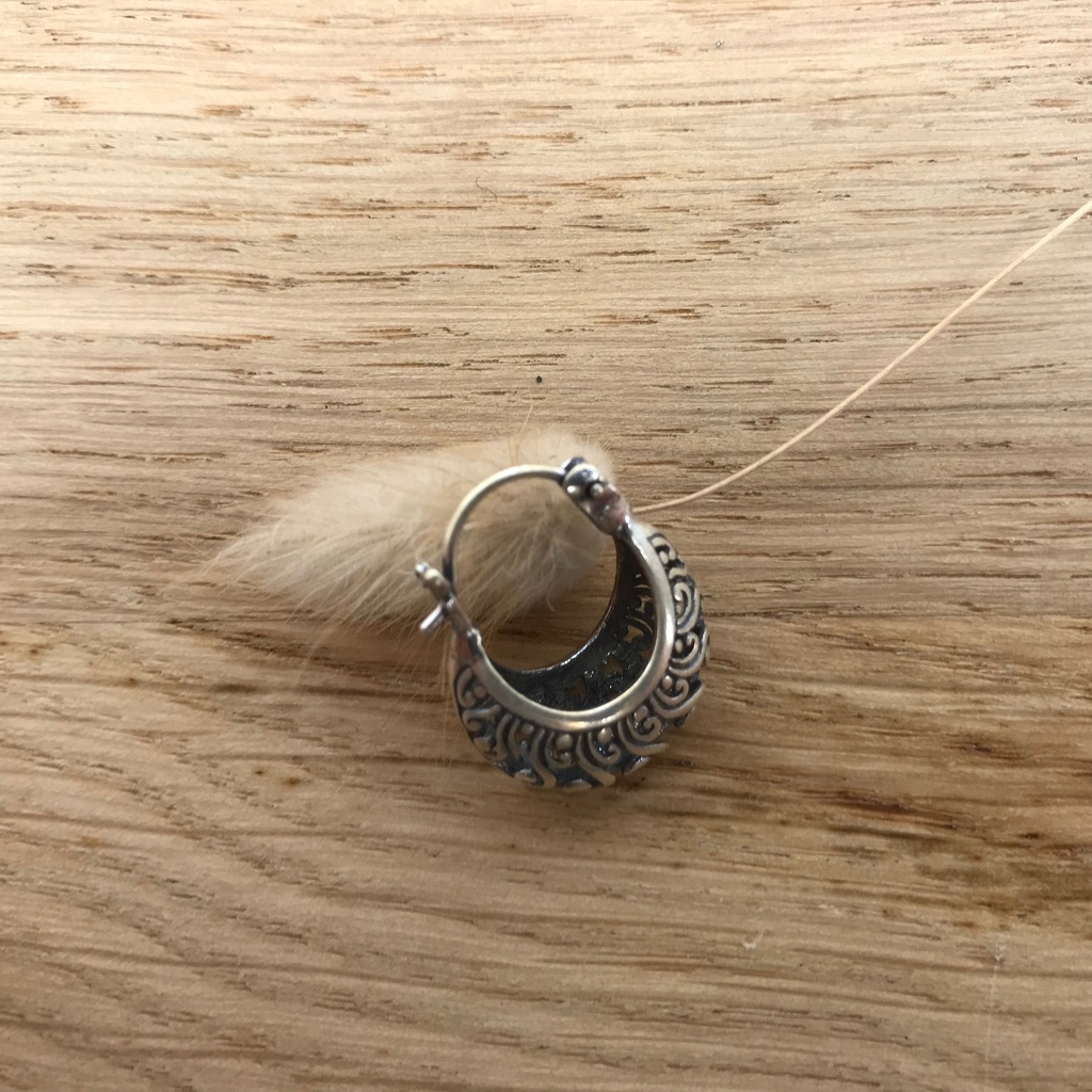 [BOAR-0474-0-3,8-2,2] Boucles d'Oreilles Argent 925 [0474]
