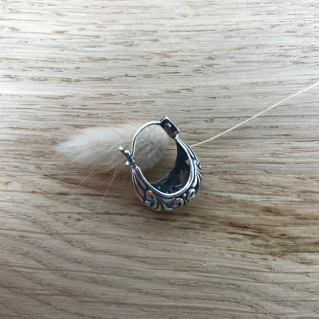 [BOAR-0475-0-5,1-2,3] Boucles d'Oreilles Argent 925 [0475]